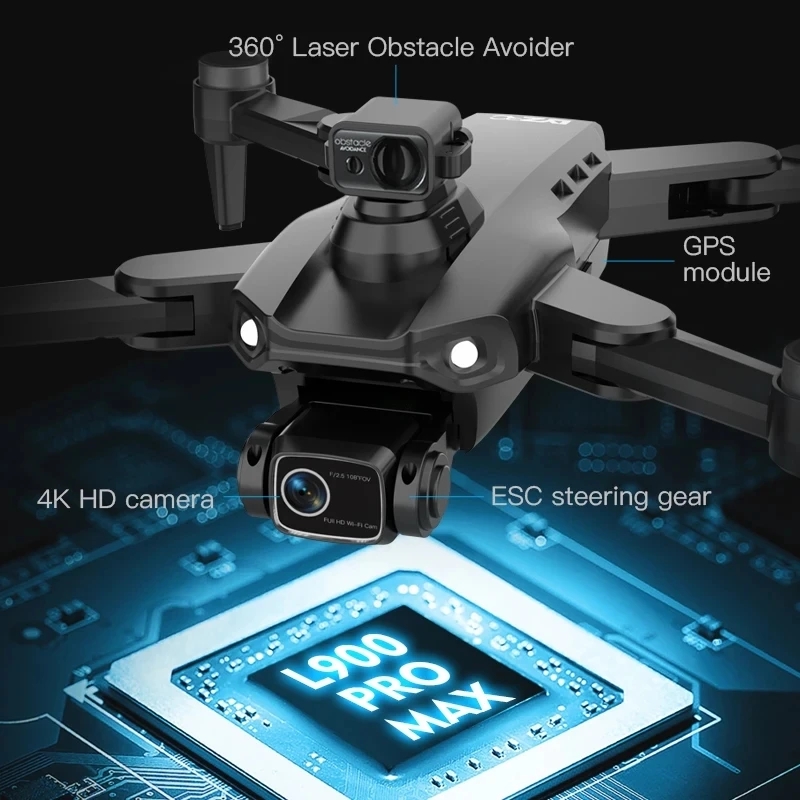 L900 Pro MAX GPS โดรน 4K Profe - Drone Battery Case บทวิจารณ์และราคา