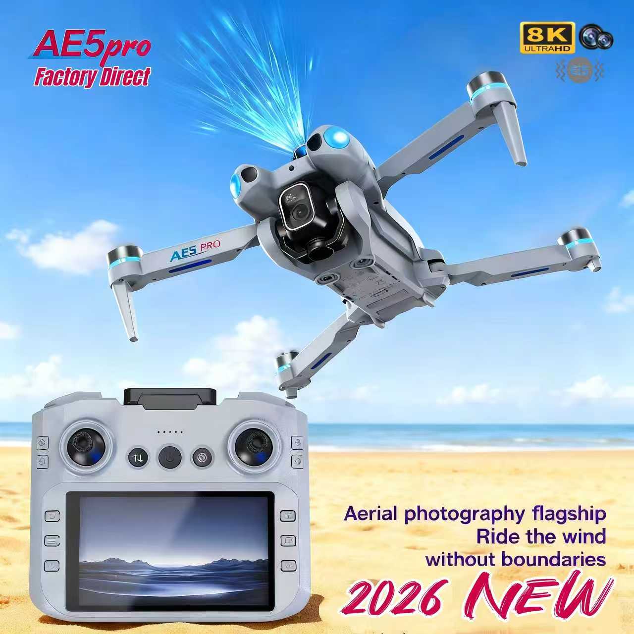 โดรน AE5 GPS รุ่นใหม่ยอดนิยมปี - Jjrc Drone X12 บทวิจารณ์และราคา