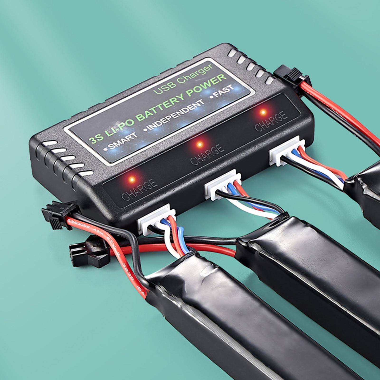 กล่องชาร์จแบตเตอรี่ลิโพ 3S แบบ - Drone Battery 3S บทวิจารณ์และราคา